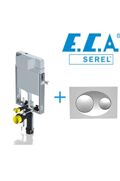 ECA SEREL GÖMME REZERUVAR SET( ASMA KLOZET )